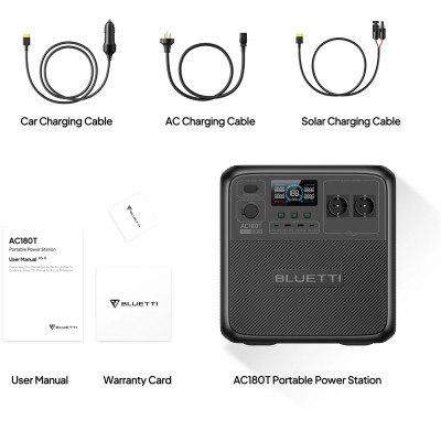 Зарядна станція BLUETTI AC180T / 1800W /1433 Wh Зарядна станція BLUETTI AC180T / 1800W /1433 Wh