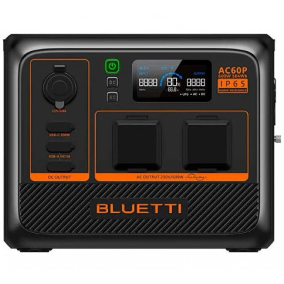 Зарядная станция BLUETTI AC60P (600 Вт, 504 Вт*ч) Зарядная станция BLUETTI AC60P (600 Вт, 504 Вт*ч)