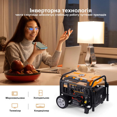 Инверторный бензиновый генератор MaXpeedingRODS MXR6000