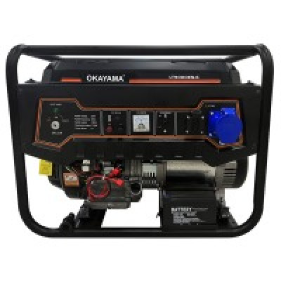Генератор бензиновий OKAYAMA LT9000EN-6 7 Kw Key Start with battery Генератор бензиновий OKAYAMA LT9000EN-6 7 Kw Key Start with battery