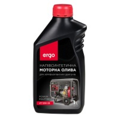 ERGO Моторна олива напівсинтетична 4T 10W-30, 1 л ERGO Моторна олива напівсинтетична 4T 10W-30, 1 л